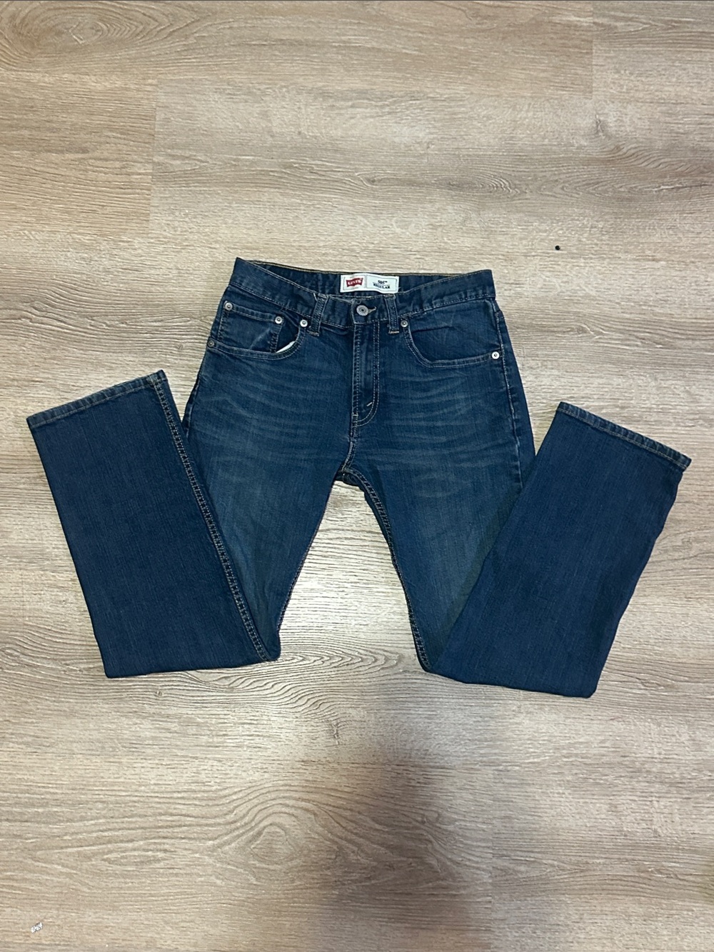 Levi's Men's Indigo Straight-Leg Jeans